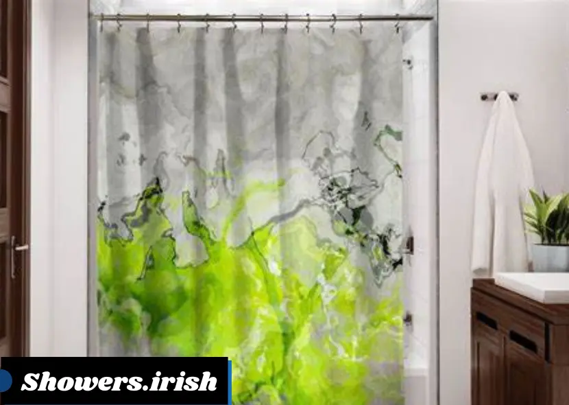 Discover the Perfect Balance Why Grey and Green Shower Curtains Are the Ultimate Choice for Your Bathroom