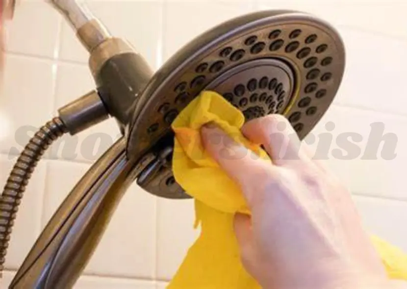 How to Clean Chrome Shower Heads