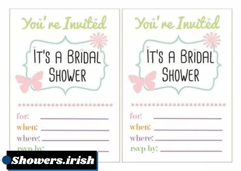 Printable Bridal Shower Invitations